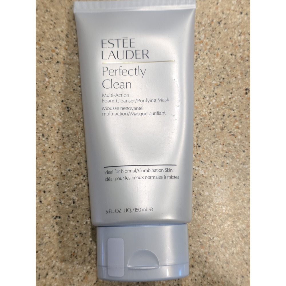 Estee Lauder Perfectly Clean Foam Cleanser Mask Normal Combination 5oz Sealed